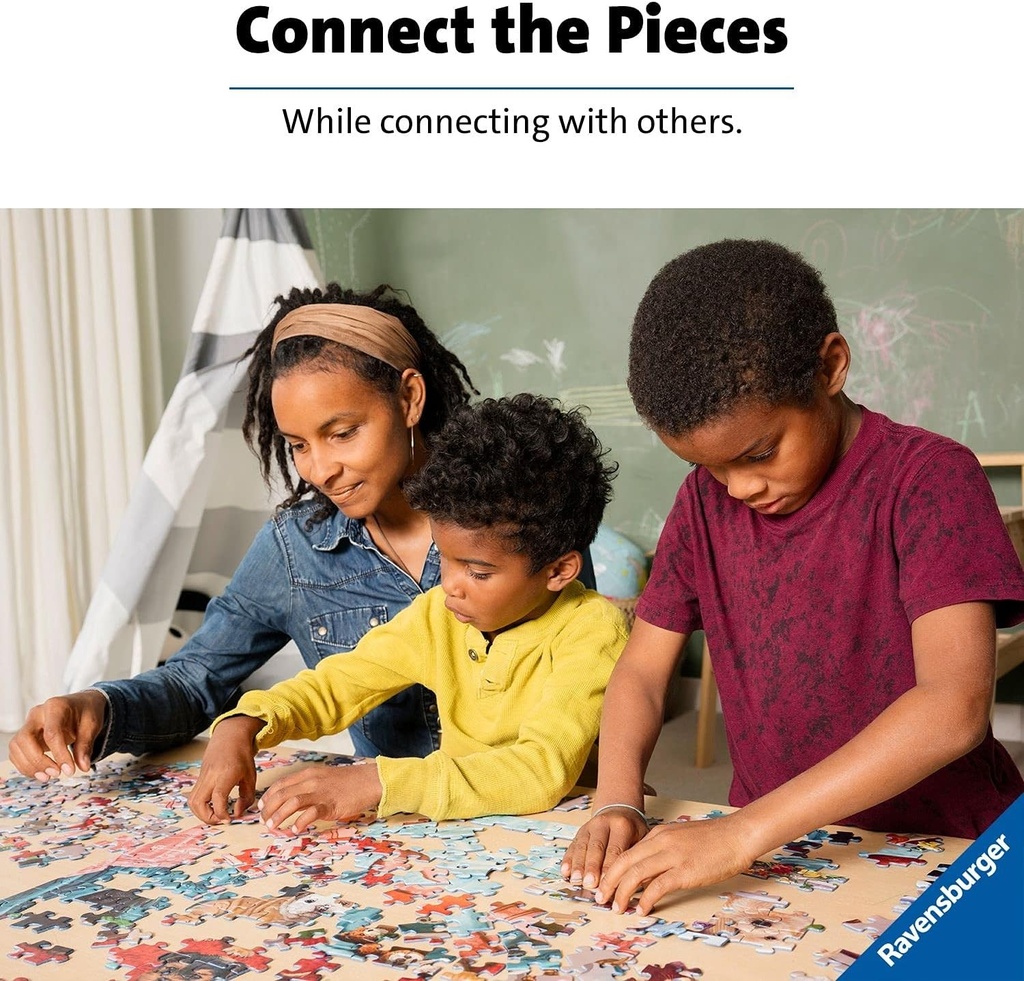 Ravensburger Disney Stitch Gifts for Girls - 2024 Christmas Jigsaw Puzzles Kids Age 6 Years up - 100 Pieces XXL - Merry Everything