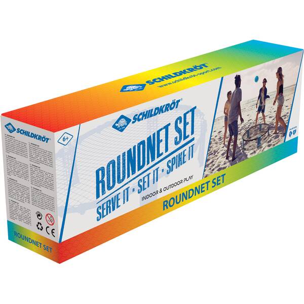 Roundnet Set 90 Cm Polyester Blue/Black 6-Piece