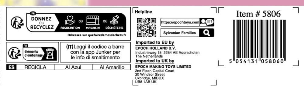 Sylvanian Families Sleepy Dream Siblings 5806