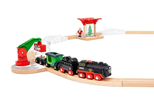 Brio Christmas Steaming Train Set