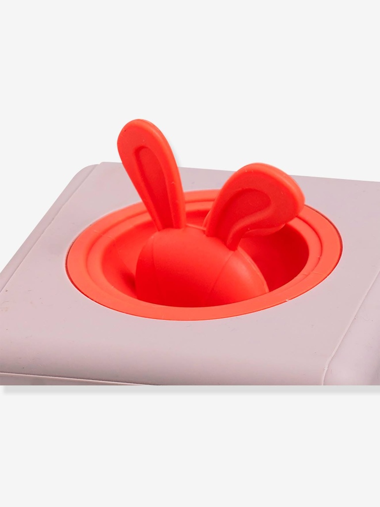 Taf Toys Baby Tissue Box Montessori Toys for Babies - Sensory & Motor Skills Development Silicone Toy with 10 Fabric Tissues  Pop-up Bunny  Toys for 1