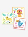 Kinder Kreativ-Set Schablonenbilder DJECO