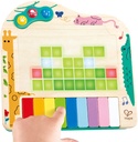 Hape Dynamisches Pixel-Piano Klavierspielzeug Musikinstrument Für Kinder Ab 12 Monaten