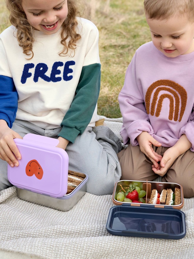 Kinder Edelstahl-Brotdose ADVENTURE LÄSSIG