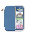 Card Case in Blue Bird â Kids Yoto Accessory, Soft Portable Folder with Zipper & 64 Pockets for Yoto Player & Mini Audiobook Cards, Card Binder