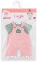 Corolle - T-shirt En Overall Een Weekend in Parijs Kleding Voor Poppen 30 Cm Vanaf 18 Maanden 9000111040
