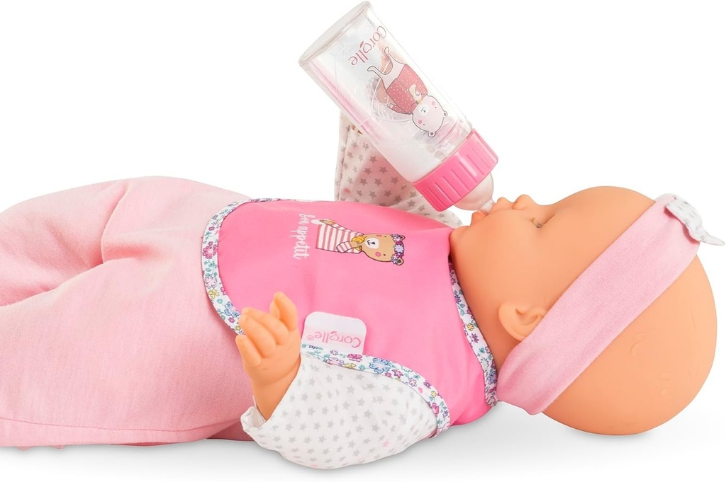 Corolle - Magische Slabbetje En Fles Accessoires Voor Poppen 36 En 42 Cm Vanaf 2 Jaar 9000141790
