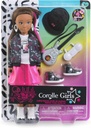 Corolle Girls Melody Musikstudio Set Ankleidepuppe Mit Pinker Strähne Im Rockstaroutfit 4-TLG. Zubehör Vanilleduft 28cm Ab 4 Jahre