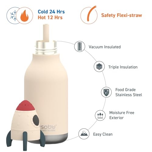 Gourde bestie 460ml Fusée