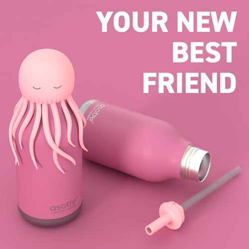 Gourde bestie 460ml Pieuvre
