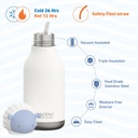 Gourde bestie 460ml Pingouin