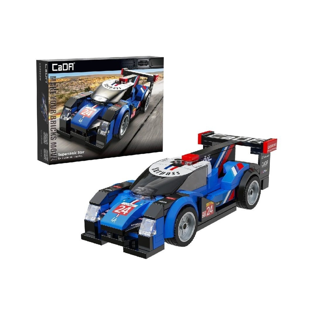 Cada Supersonic Star Sports Car Construction Set