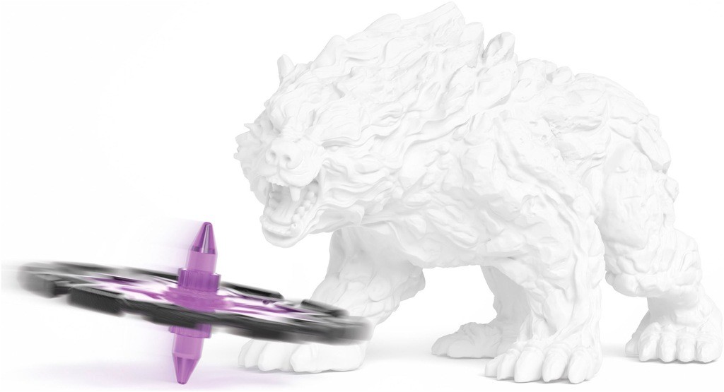 Schleich Eldrador Creatures - Battle Cave with Shadow Tiger Figure & Shooting Weapon Toy Playset - Interactive Cave  Monster Figurine - Fantasy Toys f