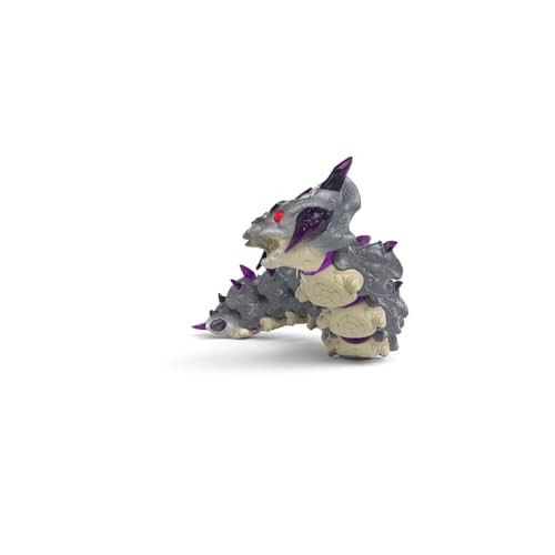 Schleich ELDRADOR CREATURES   Schattenwurm 70830   ELDRADOR Schleich Monster Spielfigur Mit Beweglichem Körper   Tolles Geschenk Für Mädchen Und Ju