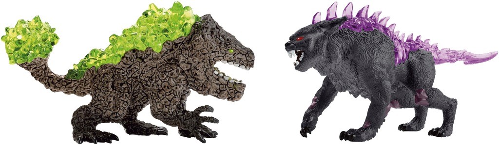 Schleich Eldrador - Lynx des ténèbres vs Broyeur de pierre