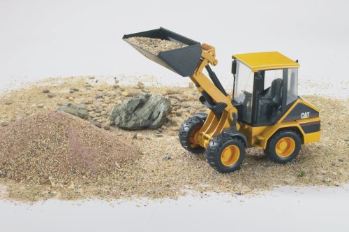 BRUDER CAT Wheel Loader - Schwarz - Gelb - ABS Synthetik - 1:16 (02441)
