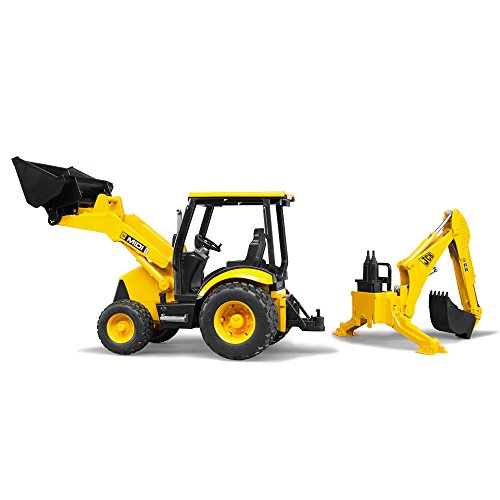 Bruder - Chargeuse-pelleteuse JCB MIDI CX 