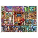 Ravensburger Puzzle 2D 1500 Elementów: Bogata Bilblioteka Nowy Design