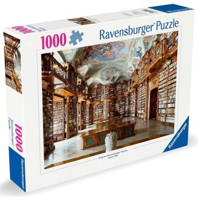 Erwachsenenpuzzle 1000 Teile - Bibliothek in St. Florian Monastery Österreich