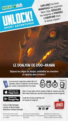 Unlock Short Adventures 4 - Le donjon de doo-arann