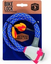 Legami BLS0002 Lucchetto per Bici Bike Lock Blue SPACE