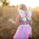 Great Pretenders Rainbow Sequins Skirt with Wings & Wand