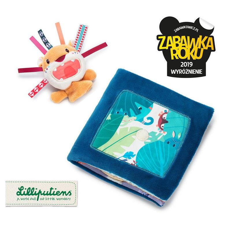 livre tissu Jack rugit