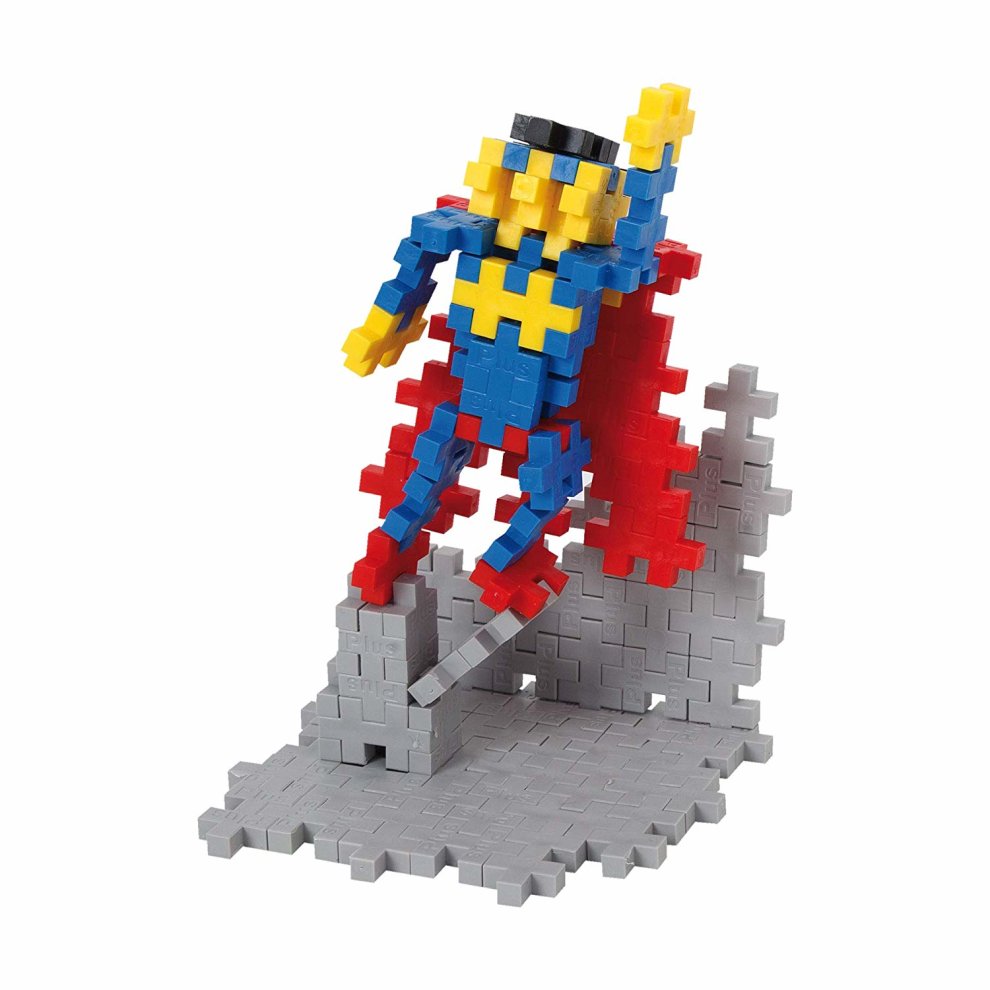Plus-Plus Superhero 100 Pcs Tube Building Bricks,