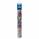 Plus-Plus Superhero 100 Pcs Tube Building Bricks,