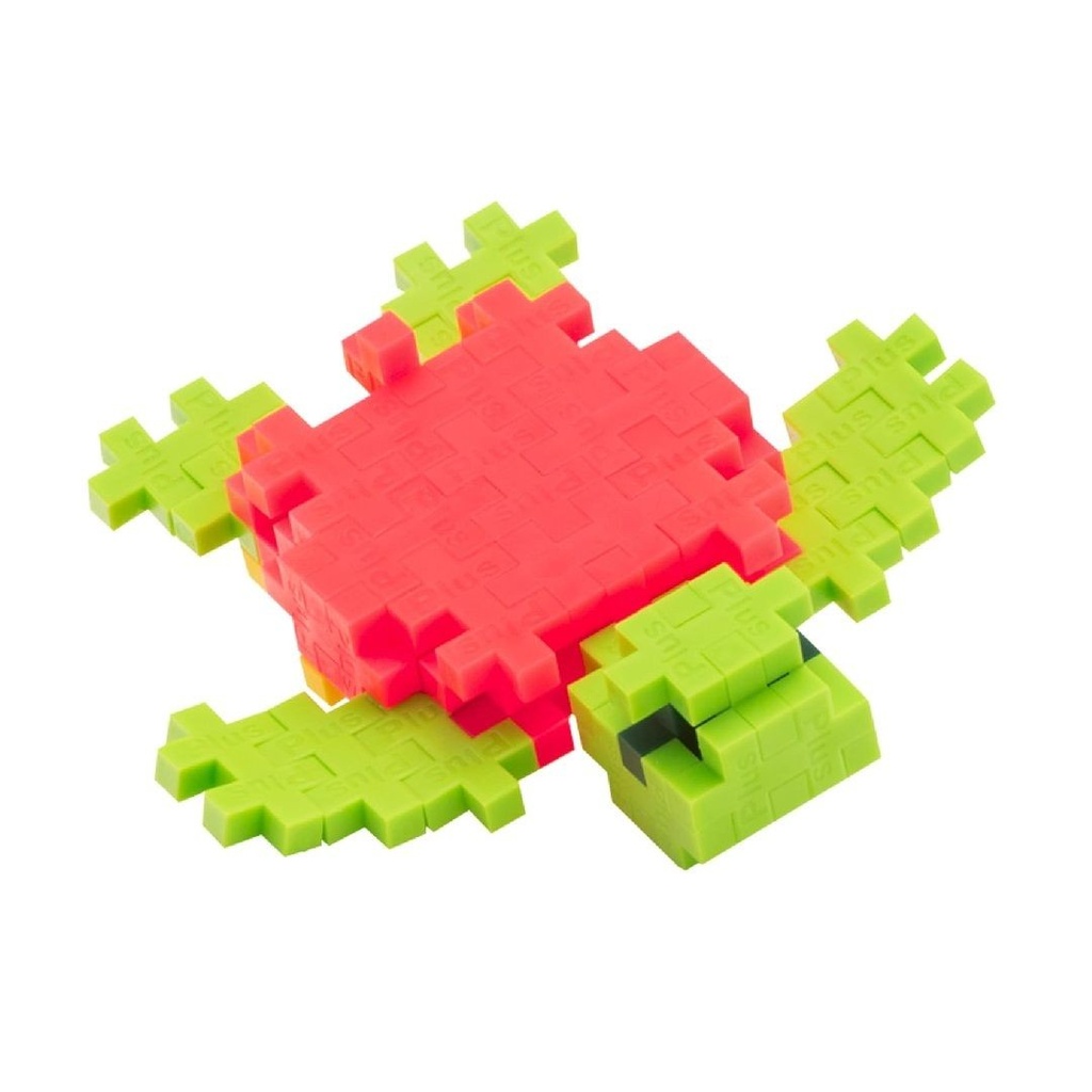 Plus-Plus 4327 Geniaal Bouwspeelgoed Zeeschildpad Creatieve Bouwstenen Tube Bouwstenenset Voor Kinderen Vanaf 5 Jaar 100 Delen