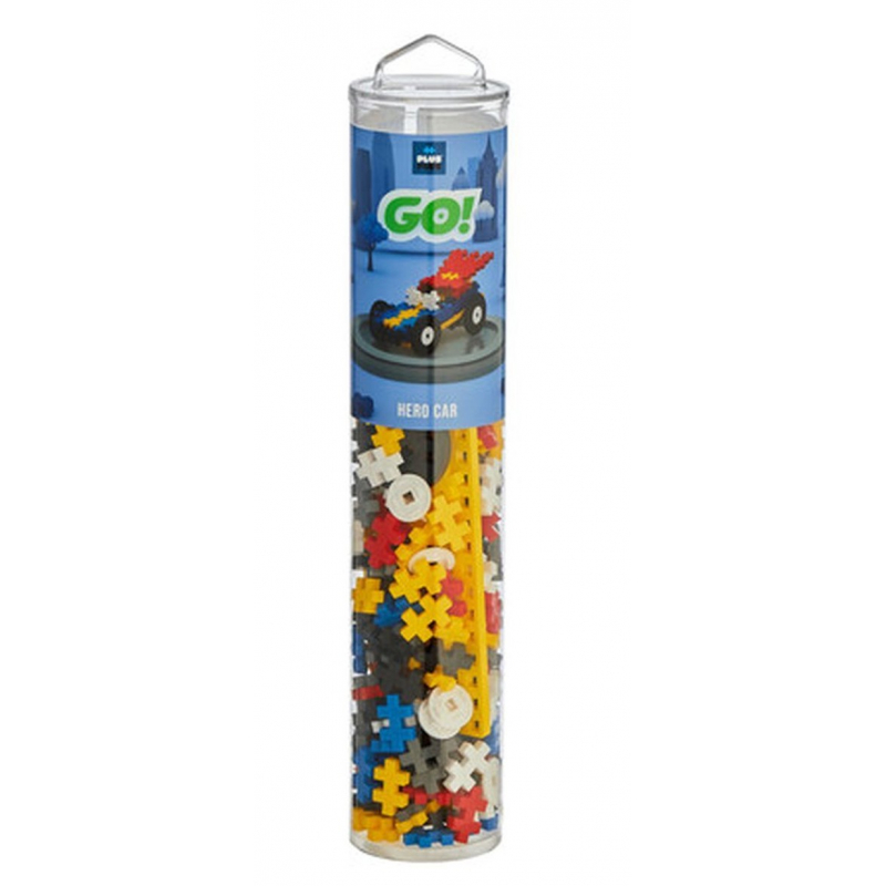 Plus-Plus - Tube Go - Color Cars Hero - 200Pc