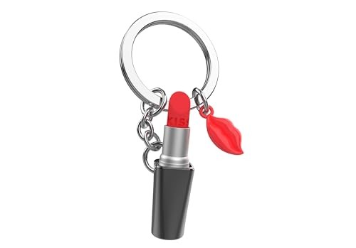 Porte-clé Métalmorphose rouge à lèvres
