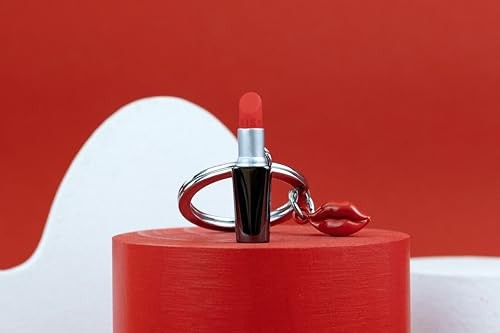 Porte-clé Métalmorphose rouge à lèvres