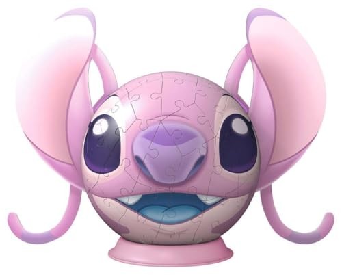 Disney Stitch Angel Puzzle Ball 77Pcs - Multi