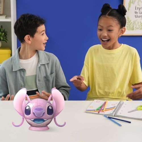 Disney Stitch Angel Puzzle Ball 77Pcs - Multi