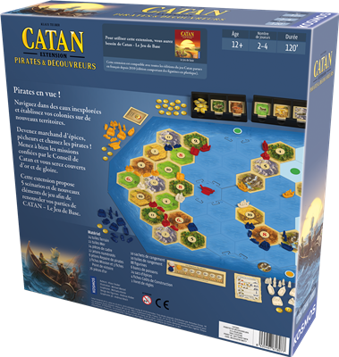 Catan - Extension Pirates et découvreurs