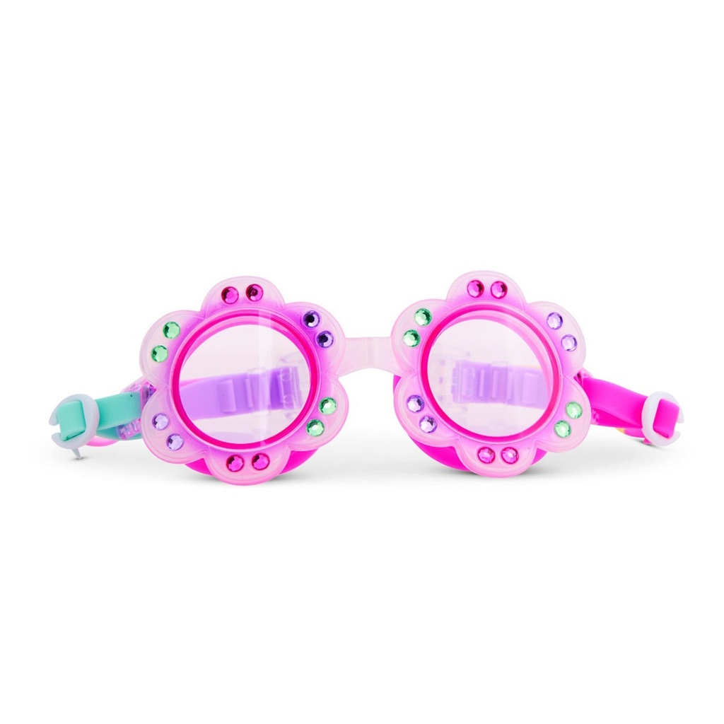 Bling2o - Lunette de natation : Petals Bleu fleuri