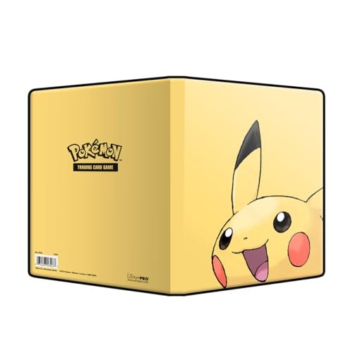 Ultra Pro   Pokemon: Pikachu 4-Pocket Portfolio   Trading Card Game Accessory