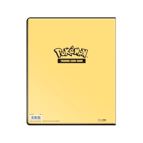 Ultra Pro Pikachu 9-Pocket Portfolio for Pokémon