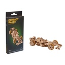 Ugears Compact Racer Wooden 3D Puzzle Car Building Toy 14y+