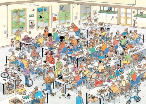 Jan Van Haasteren - Can We Create It? Puzzle 1000 Pieces