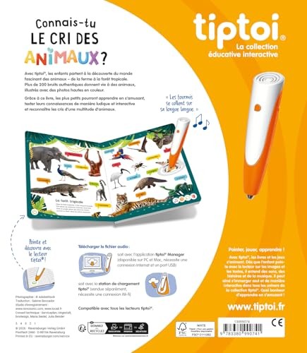 Tiptoi® Connais-tu Le Cri Des Animaux ?