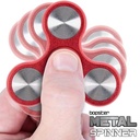 Bopster Metal Spinner, Handheld Tri-Fidget Spinner for Children and Adults, 4+ Minutes Spin Time, 73 G, Smooth Desk Toy for Stress Relief, Concentrati