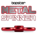 Bopster Metal Spinner, Handheld Tri-Fidget Spinner for Children and Adults, 4+ Minutes Spin Time, 73 G, Smooth Desk Toy for Stress Relief, Concentrati