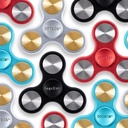 Bopster Metal Spinner, Handheld Tri-Fidget Spinner for Children and Adults, 4+ Minutes Spin Time, 73 G, Smooth Desk Toy for Stress Relief, Concentrati