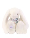 LAPIN FLEURETTE - Blanc 50cm