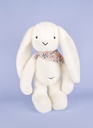 LAPIN FLEURETTE - Blanc 50cm