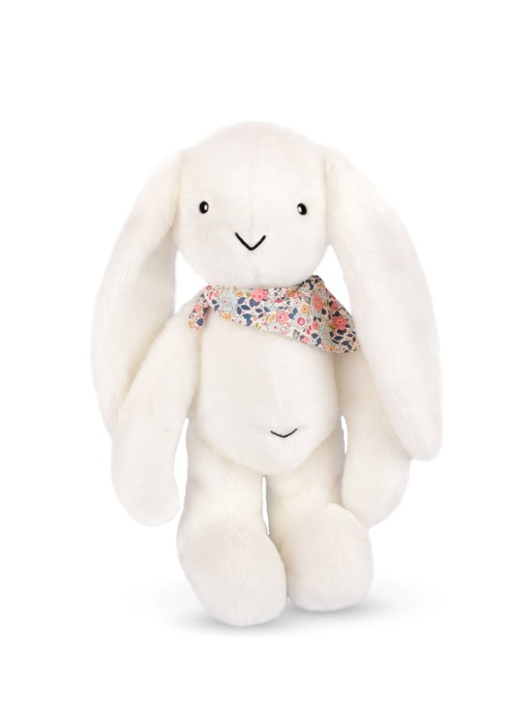 LAPIN FLEURETTE - Blanc 50cm
