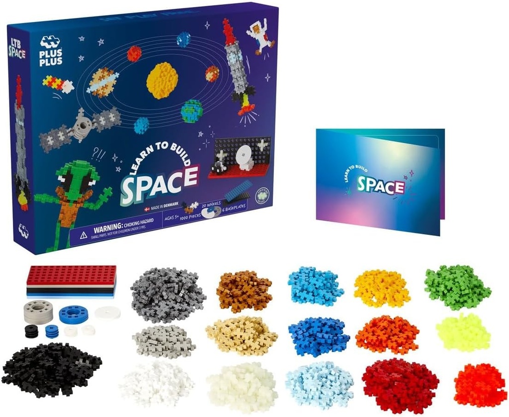 Plus plus - kit découverte Espace 1000pcs