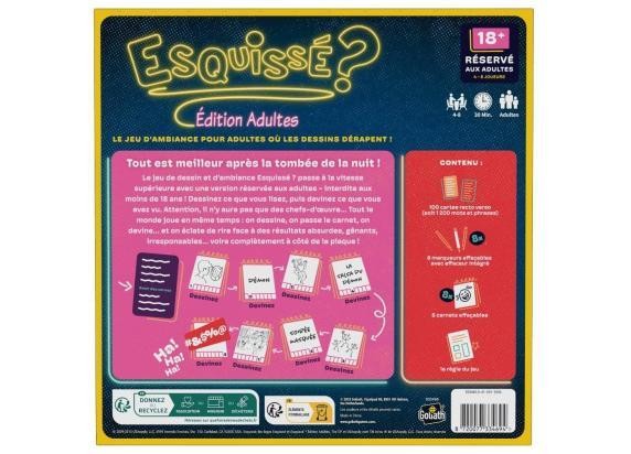 Jeu Telestrations After Dark FR